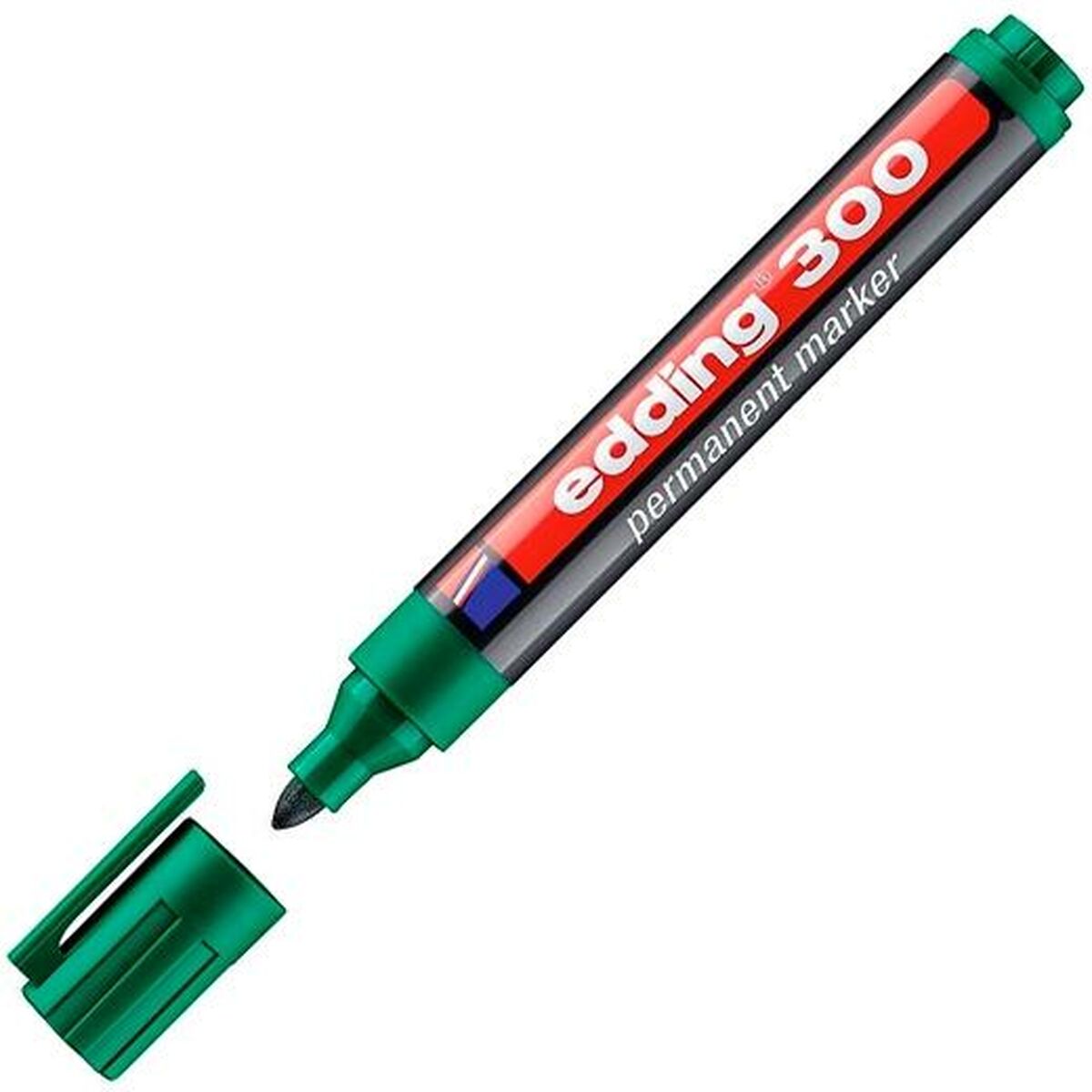 Trajni marker Edding 300 Zelena (10 kosov)